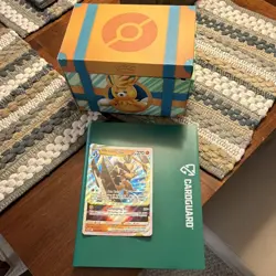 Pokemon TCG Holo Card Lot Kleavor VSTAR Pawmot EX Binder Storage Box Tin - Image 1