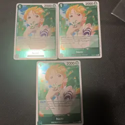 One Piece TCG Card - (Playset) - 3x EB02-017 - Nami - Rare - Eng - Image 1