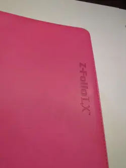 BCW Gaming Z-FOLIO 12-Pocket LX Album Pink Holds 480 Cards Zipper Closure - Image 2