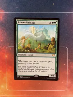 Primordial Sage - Commander 2014 - Magic the Gathering - MTG - Image 1