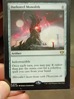 MTG / Darksteel Monolith / CMM / #0778 / Regular (Extended Art) / Rare - Image 3