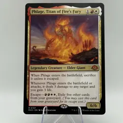MTG Modern Horizons 3 - Phlage, Titan of Fire's Fury - MH3 - NM - Image 1