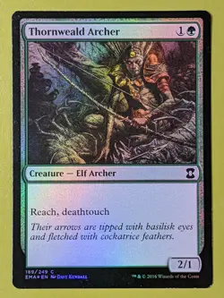 FOIL Thornweald Archer x1 Eternal Masters 1x Magic the Gathering MTG - Image 1