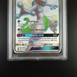 PSA 10 Mewtwo GX SV59/SV94 Pokemon Hidden Fates Full Art Holo Card - Image 3