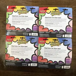 Pokemon Ascended Heroes Tech Sticker Collection Sealed! (LOT Of 4) - Image 2
