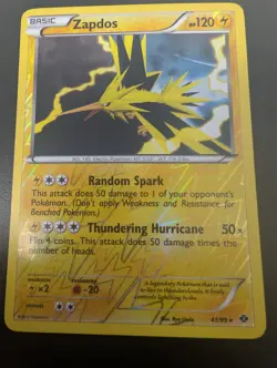 Zapdos 41/99 Next Destinies Reverse Holo Pokemon - Image 4