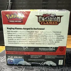 Pokemon TCG Scarlet & Violet - Obsidian Flames Booster Box - 36 Packs Sealed - Image 2