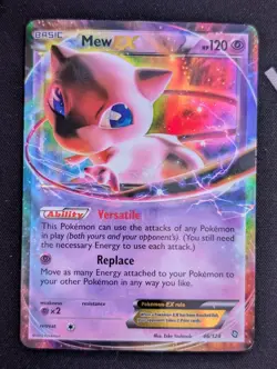 Pokemon Mew EX 46/124 DRX Dragons Exalted MP - Image 1