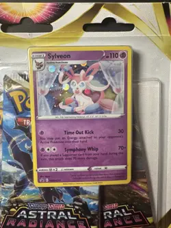 Astral Radiance 3 Pack Blister Booster Sylveon Promo Pokemon SWSH New Sealed - Image 2