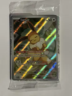 Eevee 173 ETB Black Star Promo Pokemon TCG Prismatic Evolutions (SEALED) - Image 1