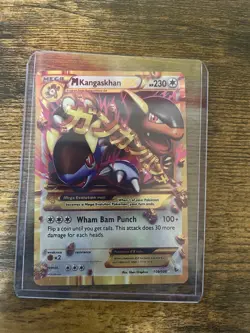 Pokemon TCG Flashfire M Kangaskhan EX Secret Rare Holo 109/106 230 HP - Image 1