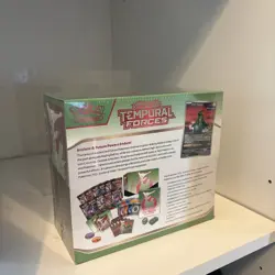 Temporal Forces Pokemon Center Elite Trainer Box ETB Iron Leaves & Protector - Image 4