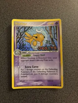 Pokemon Shedinja EX Deoxys 14/107 Foil Stamped Holo - Image 1