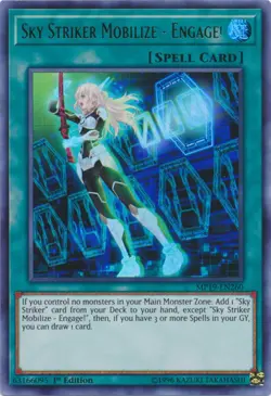 Yugioh! Sky Striker Mobilize - Engage! - MP19-EN260 - Ultra Rare - 1st Edition N - Image 1