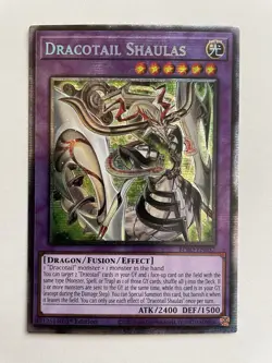 Yu-Gi-Oh! Dracotail Shaulas STARLIGHT RARE BPRO-EN037 - Image 1