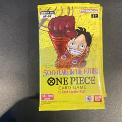 OP07 - 500 Years In The Future | Sealed Booster Pack | English | One Piece TCG - Image 1