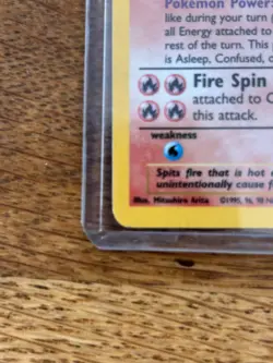 Charizard 4/102 Holo Rare Base Set Unlimited - MP Pokemon 1999 TCG Card - Image 4