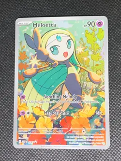 Meloetta MEP026 - Mega Evolution Promo Pokemon Card - Scratch back - Image 1