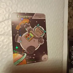 Space Pokederp Chubbs - Snorlax Commission Print Derpy Card - Image 1