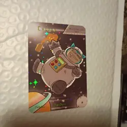 Space Pokederp Chubbs - Snorlax Commission Print Derpy Card - Image 3
