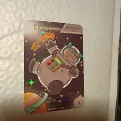 Space Pokederp Chubbs - Snorlax Commission Print Derpy Card - Image 4