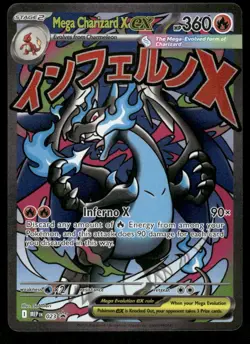 Pokemon Cards Mega Charizard X ex 023 Mega Evolutions Promo NM *3 - Image 1