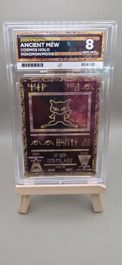 Pokemon Ancient Mew Holo TCG Card 2000 Movie Promo ACE 8 Belly Swirl 🌀 - Image 1