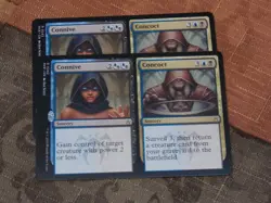 MTG Connive / Concoct x2 Rare Ravnica Remastered NM Low S&H Split Cards - Image 1