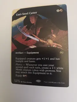 Cori-Steel Cutter (Borderless) Tarkir: Dragonstorm Regular NM - Image 2