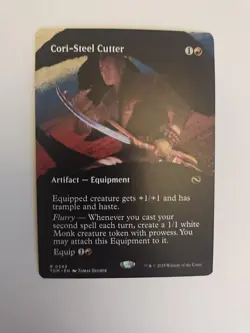 Cori-Steel Cutter (Borderless) Tarkir: Dragonstorm Regular NM - Image 3
