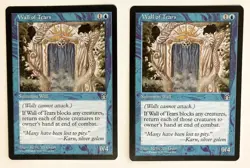 Wall of Tears (2) Stronghold LP MTG Magic the Gathering - Image 1