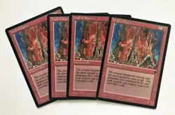 Wall of Earth (4) LP Legends MTG Magic the Gathering - Image 1