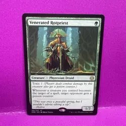 Venerated Rotpriest - N/M - Phyrexia All Will Be One Magic The Gathering - Image 1
