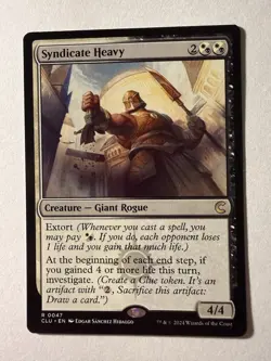 Syndicate Heavy #47 (NM) Ravnica Clue CLU Magic MTG - Image 1