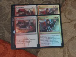 MTG Response / Resurgence x2 Rare Ravnica Remastered FOIL x1 NM Low S&H Split - Image 1