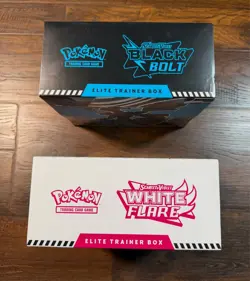 Pokemon Black Bolt & White Flare Elite Trainer Box ETB Set NEW/FACTORY SEALED - Image 2