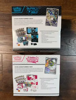 Pokemon Black Bolt & White Flare Elite Trainer Box ETB Set NEW/FACTORY SEALED - Image 4