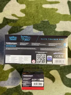 Pokemon TCG Scarlet Violet Black Bolt ETB Surging Sparks Bundle Factory Sealed - Image 5