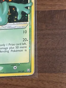 2004 Pokemon EX Team Rocket Returns Treecko Gold Star #109 Raw - Image 5