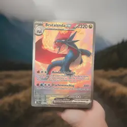 Pokemon TCG Brutalanda EX 187/159 JTG DE Reisegefahrten Deutsch NM (maybe Mint) - Image 1
