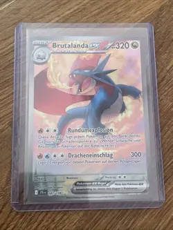 Pokemon TCG Brutalanda EX 187/159 JTG DE Reisegefahrten Deutsch NM (maybe Mint) - Image 4