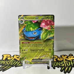 Venusaur EX 001/142 - Pokemon TCG SV07: Stellar Crown (English) Double Rare - NM - Image 1
