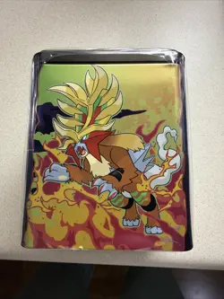 POKEMON TCG COLLECTOR STACKING TIN (SEALED) 3 X Booster Packs And Stickers - Image 2