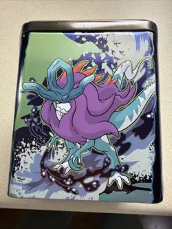 POKEMON TCG COLLECTOR STACKING TIN (SEALED) 3 X Booster Packs And Stickers - Image 4