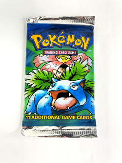 Base Set Booster Pack - Venusaur Artwork - Pokemon - HEAVY - 21.21G - Sealed - Image 2