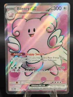 Blissey ex 201/167 Special Illustration Rare Twilight Masquerade Pokemon SIR NM - Image 1