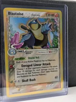 Blastoise (Delta Species) 2/100 LP - Pokemon Crystal Guardians Holo Rare - Image 1