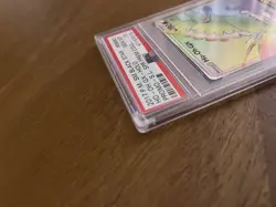 Pokemon Ho-oh SM80 Shining Legends PSA 10 small chip in case - Image 4