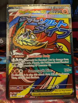 Pokemon TCG Mega Hawlucha Ex 268/217 Ascended Heroes English Mega Attack Rare NM - Image 1