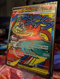 Pokemon TCG Mega Hawlucha Ex 268/217 Ascended Heroes English Mega Attack Rare NM - Image 2